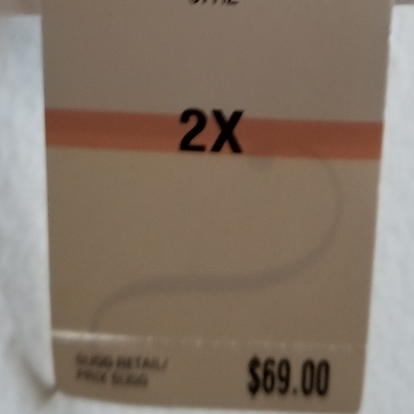 Women's Jones New York buttom down shirt size 2X - Picture 6 of 9